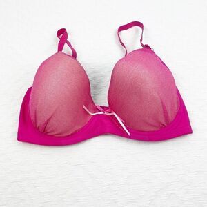 BUY 1 GET 1 FREE Chuns perfect shape lingerie bra 34d hot pink shimmer bridal li